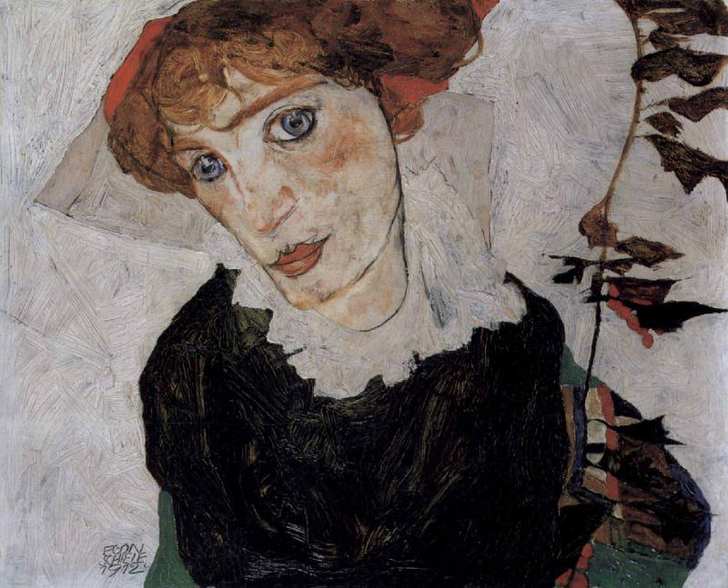 Egon Schiele Portrait of Wally